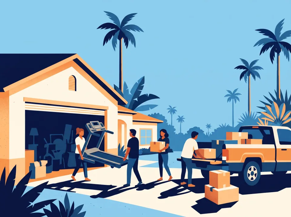Illustration: a cleanout, carried out load by load