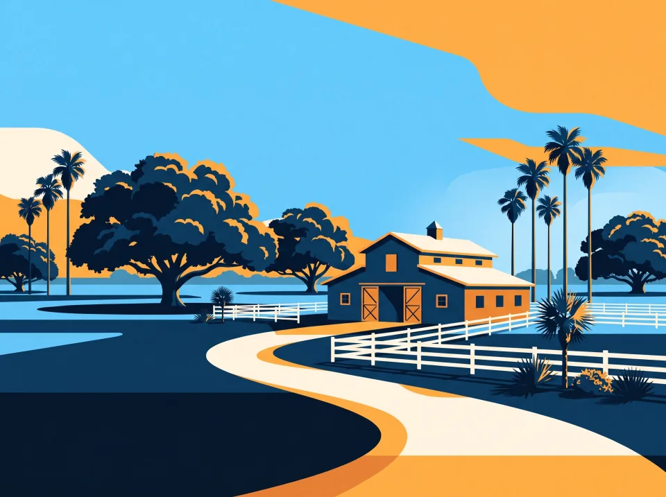 Illustration: the kind of homes in this area