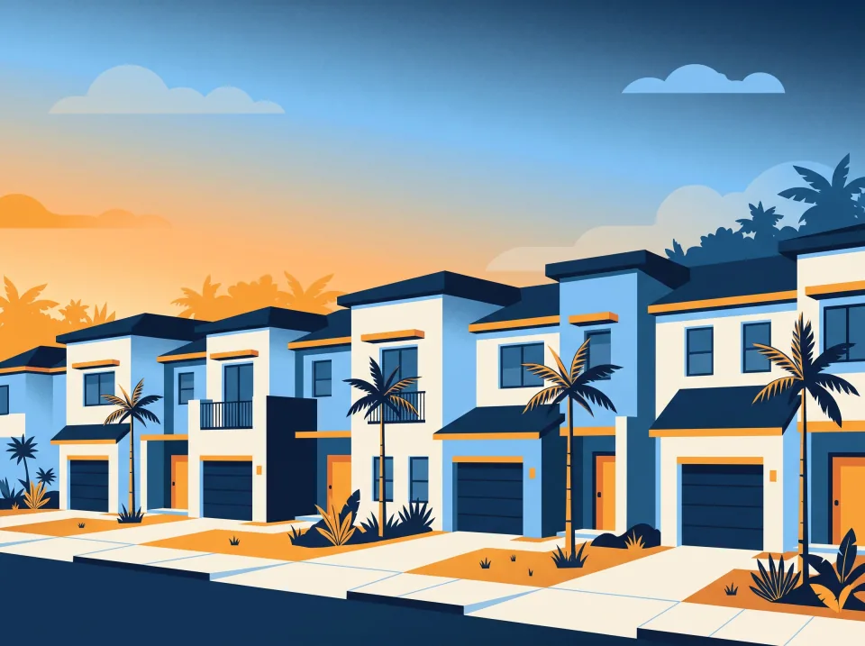 Illustration: the kind of homes in this area