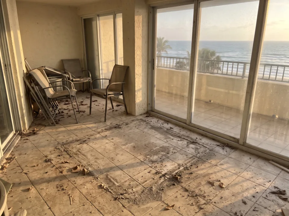 Illustration, after: the hot tub and cover removed