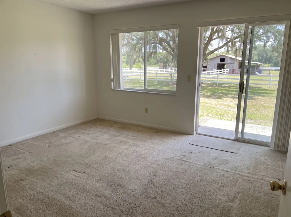 Illustration, after: the space cleared