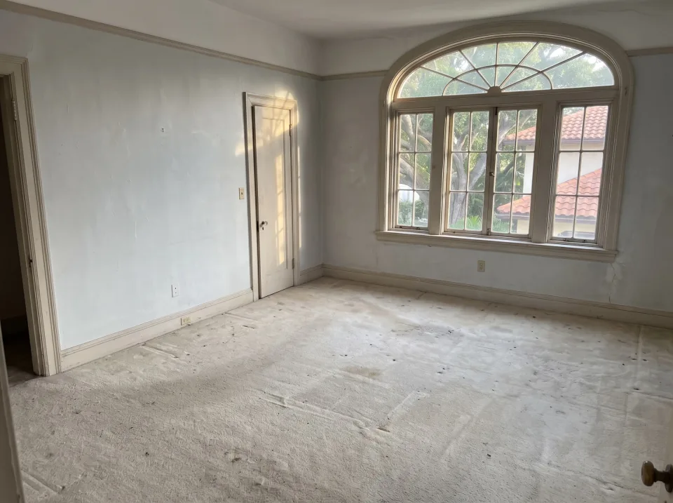 Illustration, after: the space cleared